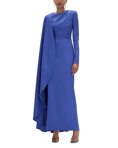 Rachel Gilbert Dion Cape Gown