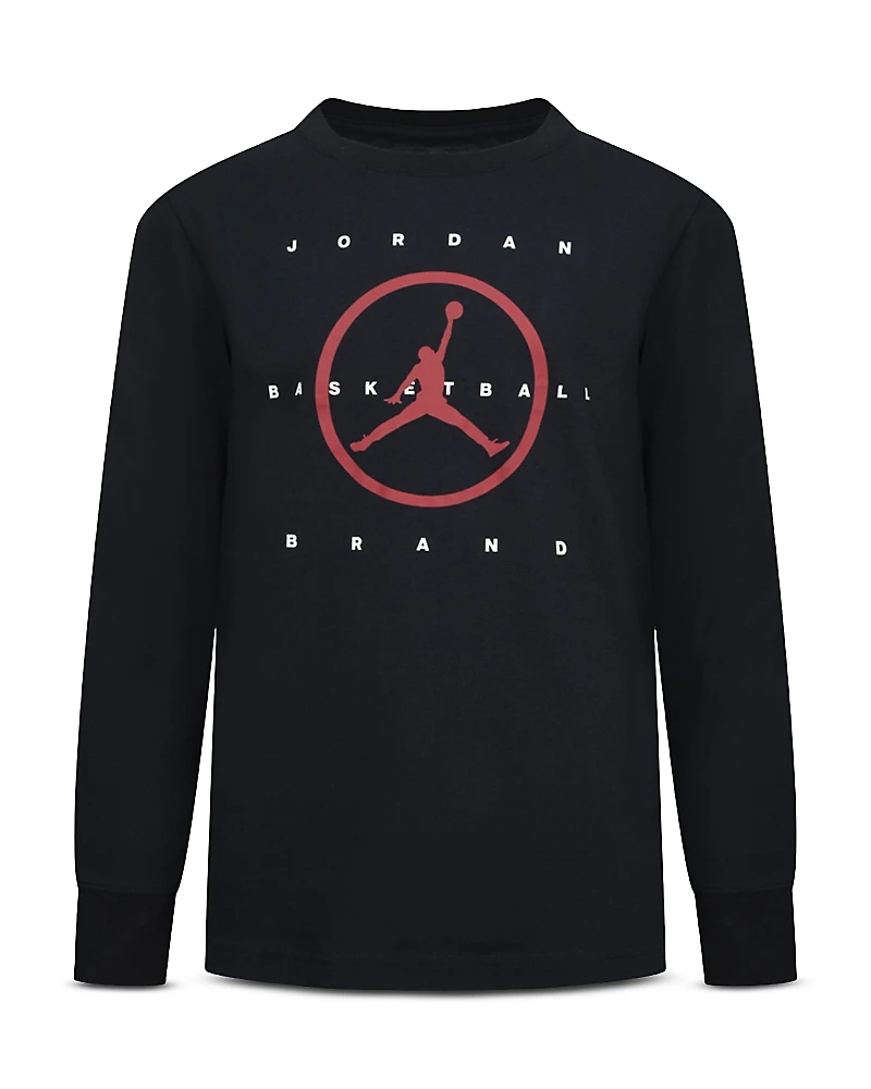 Jordan Boys' Flight Essentials Jumpman Long Sleeved Tee - Big Kid