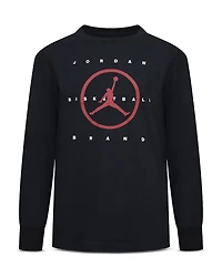 Jordan Boys' Flight Essentials Jumpman Long Sleeved Tee - Big Kid