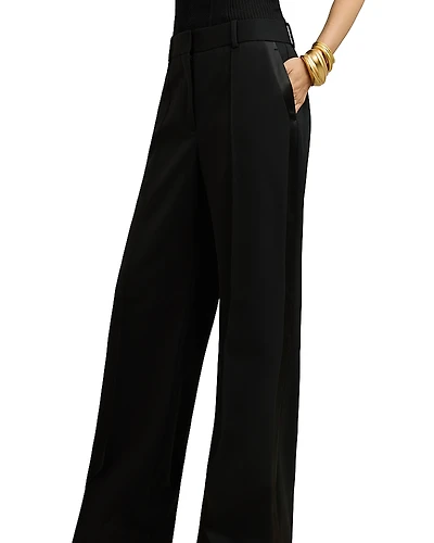 Reiss Petite Della Tux Wide Leg Pants