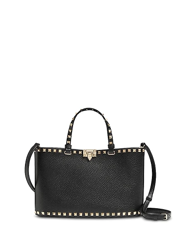 Valentino Garavani Rockstud Small Top Handle Bag