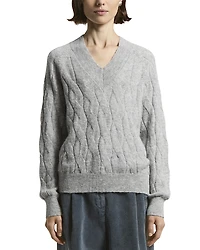 Peserico Knitted V Neck Sweater