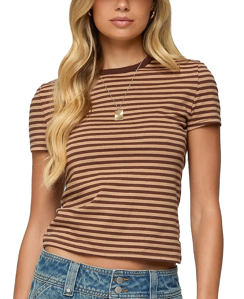 Edikted Nessie Striped T Shirt