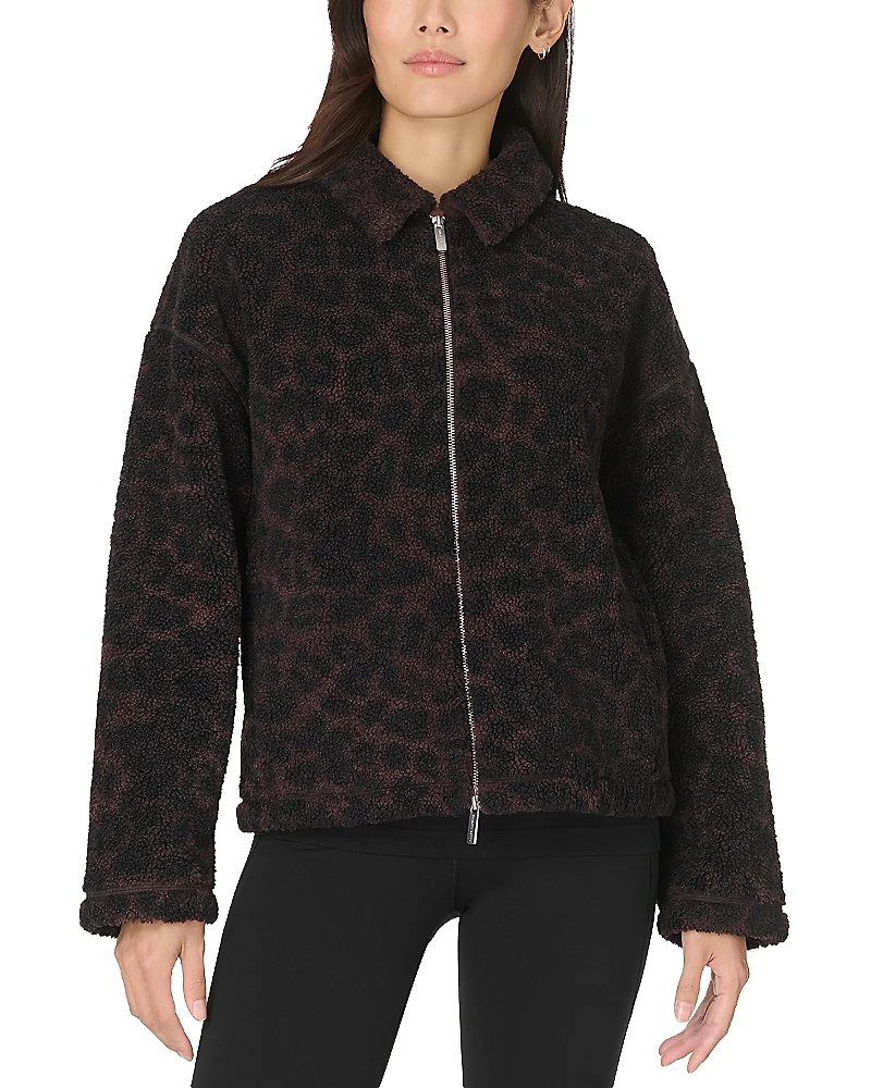 Sweaty Betty Plush Fleece Zip Jacket