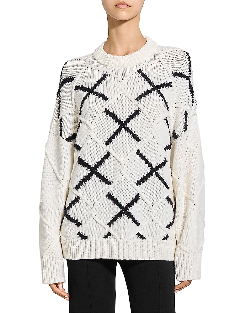 Theory Wool Boucle Sweater