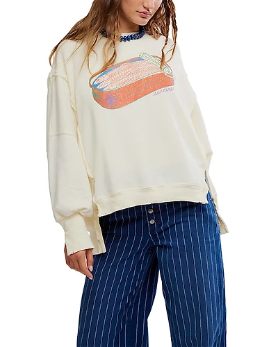 Free People Graphic Camden Sweatshirt