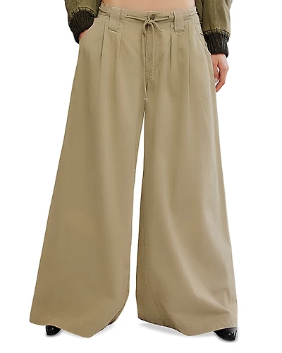 Free People Julien Wide Leg Drawstring Pants