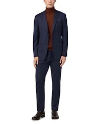 Boggi Milano Slim Fit Prince of Wales Wool Suit