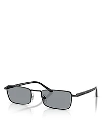 Persol Rectangular Sunglasses, 54mm