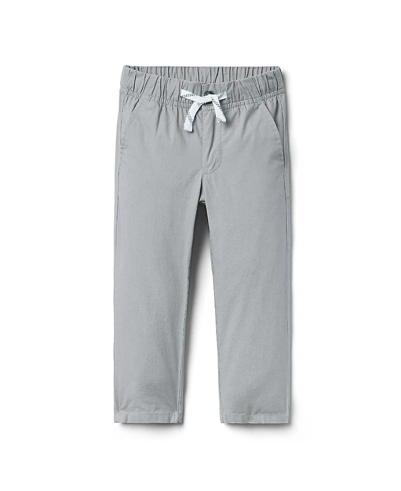 Janie and Jack Boys' The Drawstring Poplin Pant - Little Kid, Big Kid