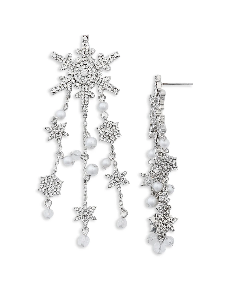 Baublebar Sparkling Snowflake Earrings