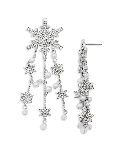 Baublebar Sparkling Snowflake Earrings