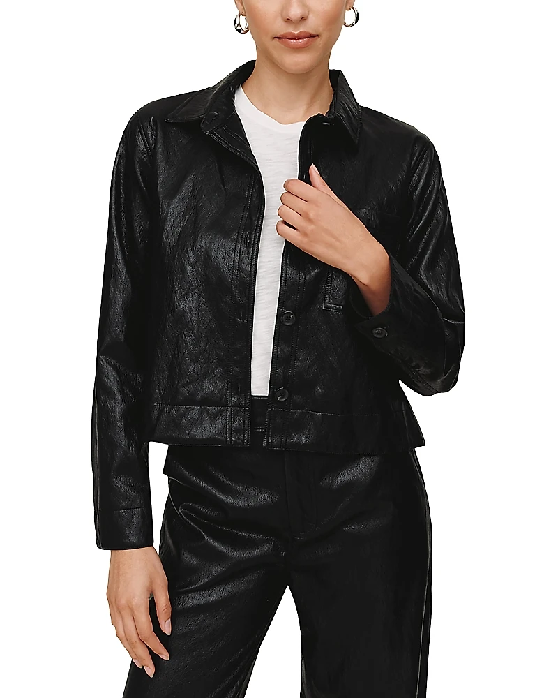 Bella Dahl Faux Leather Jacket