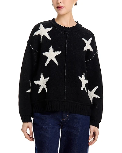 Vintage Havana Knit Star Sweater