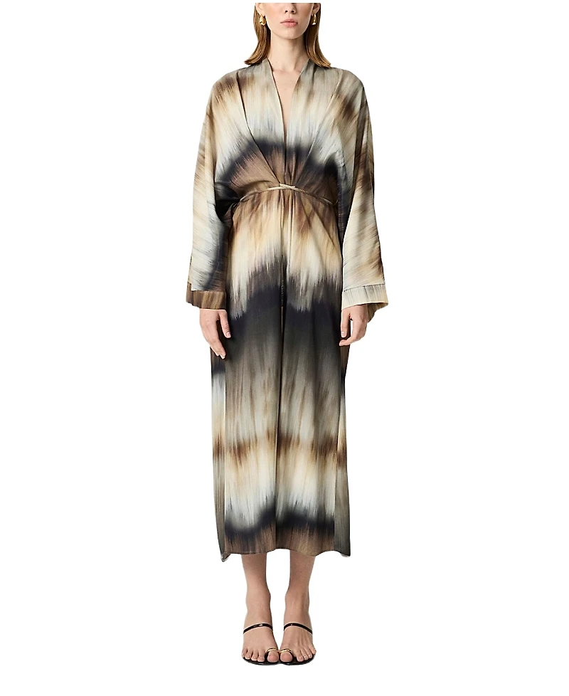 Nocturne Tie-Dye Patterned Maxi Dress