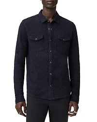 John Varvatos Ramona Abstract Print Western Shirt