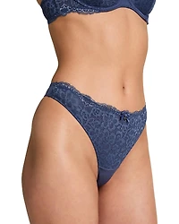 Hunkemoller Marine Thong