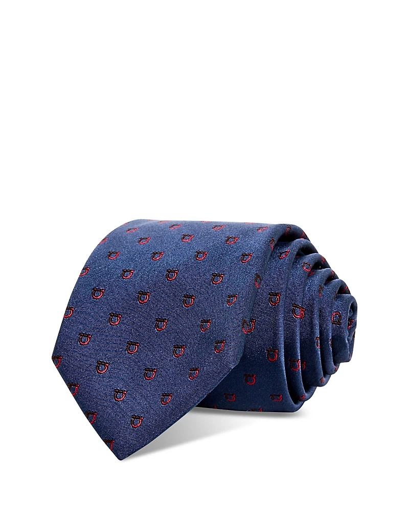 Ferragamo Silk Classic Gancini Tie