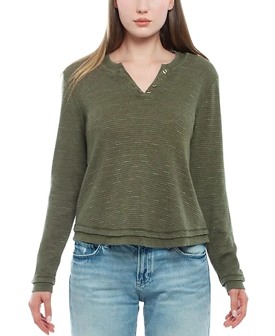 Wilt Clothing Henley Mock Tee