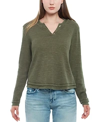 Wilt Clothing Henley Mock Tee