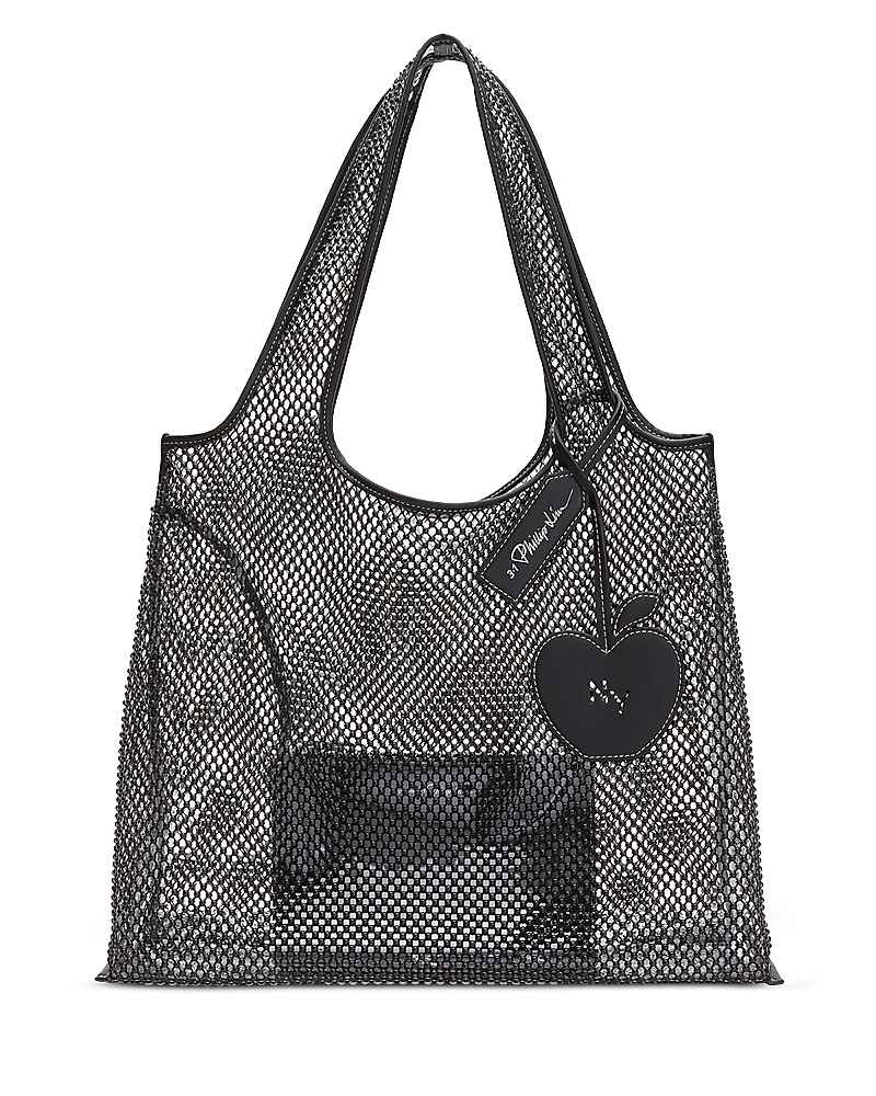 3.1 Phillip Lim Extra Large Embellished Mesh Market Tote Bag
