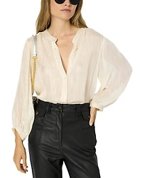 Gerard Darel Semi Sheer Blouse