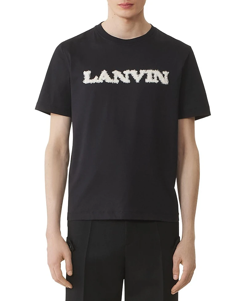 Lanvin Shearling Cotton T-Shirt
