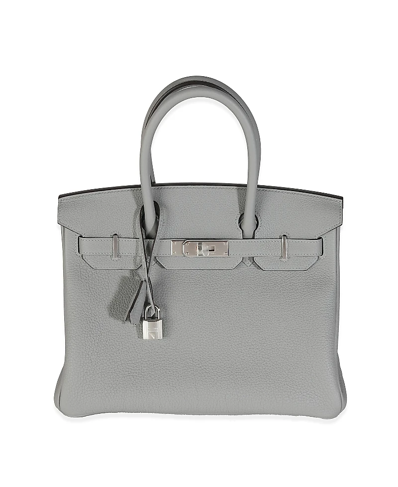 Pre-Owned HERMES Birkin 30 Leather Handbag