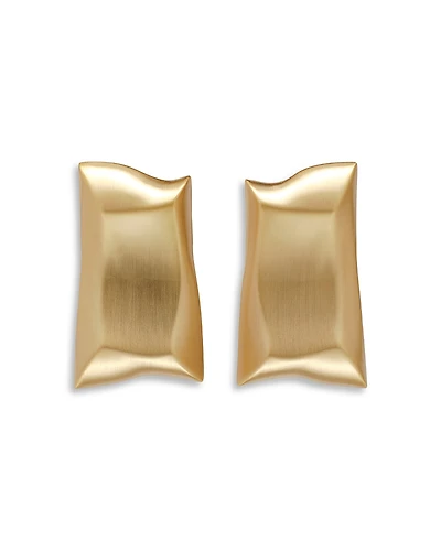 Cult Gaia Alaya Sculptural Clip On Drop Earrings