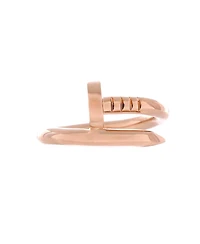 Pre-Owned Cartier Juste un Clou Ring 18K Rose Gold