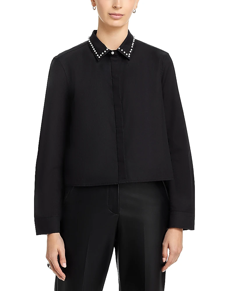 Velvet by Graham & Spencer Jocelyn Embellished Shirt