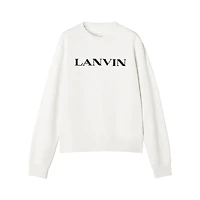 Lanvin Embroidered Cotton Sweatshirt