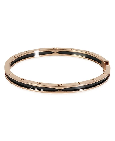 Pre-Owned Bvlgari B. zero1 18k Rose Gold/Ceramic Bracelet