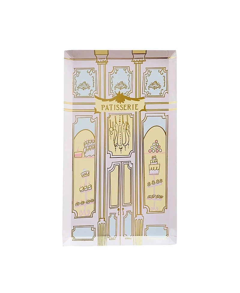 Jollity & Co. Let Them Eat Cake Patisserie Large Paper Plates, Set of 8