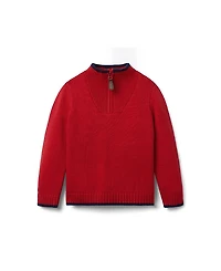 Janie and Jack Boys' The Half-Zip Sweater - Baby, Little Kid, Big Kid