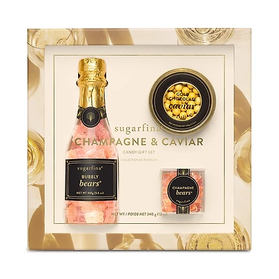 Sugarfina Champagne & Caviar 3 Piece Gift Set