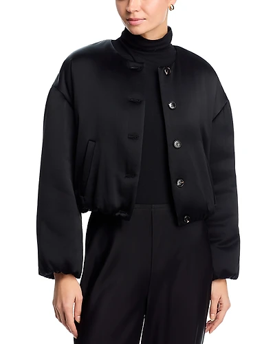 Leset Barb Bomber Jacket
