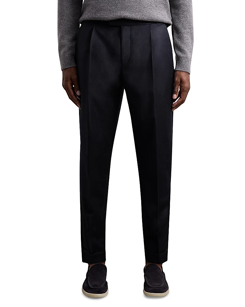 Reiss Cantwell Side Adjuster Tapered Trousers