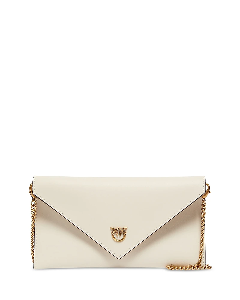 Pinko Mini Leather Envelope Purse