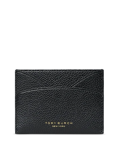 Tory Burch Romy Leather Flat Card Case