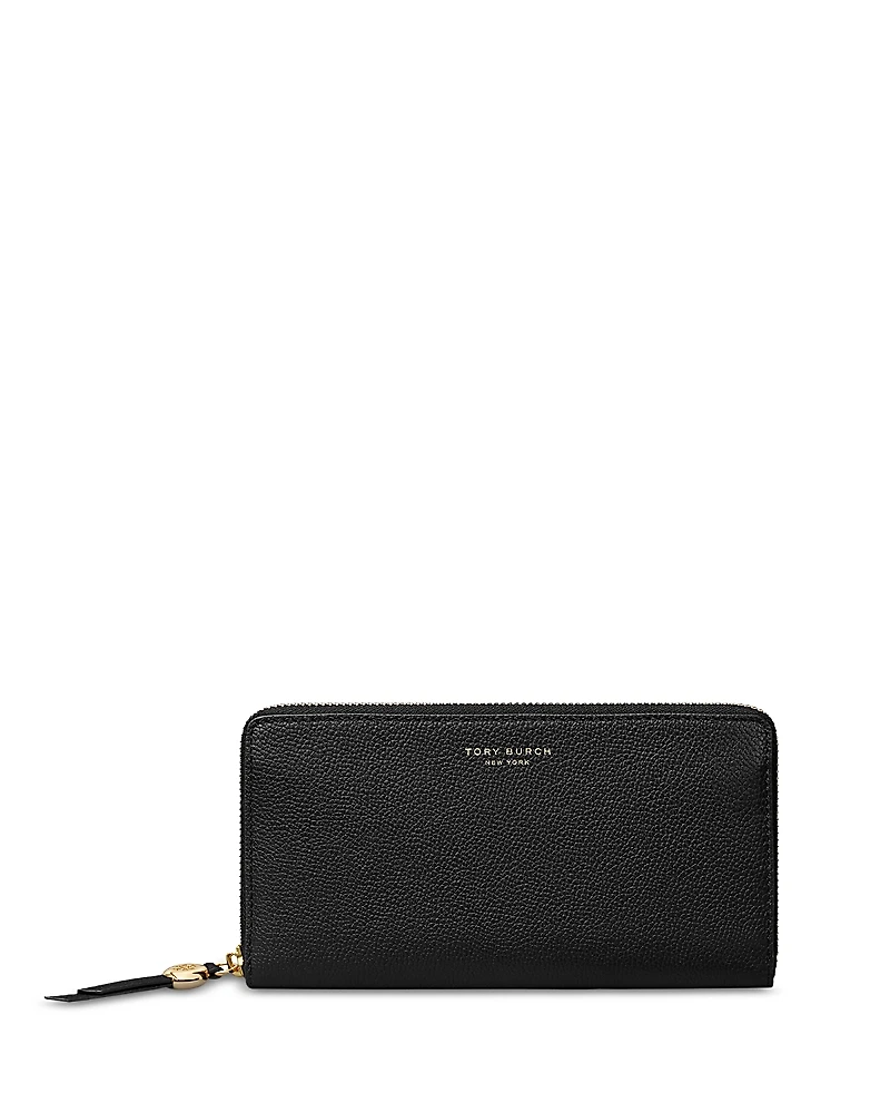 Tory Burch Romy Leather Zip Continental Wallet