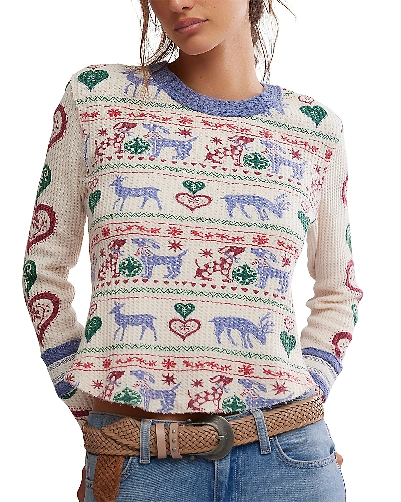 Free People Blissful Layering Tee