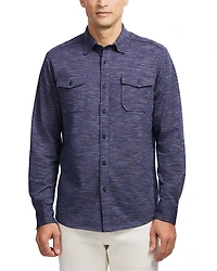Robert Graham Storrs Long Sleeve Button Front Knit Shirt