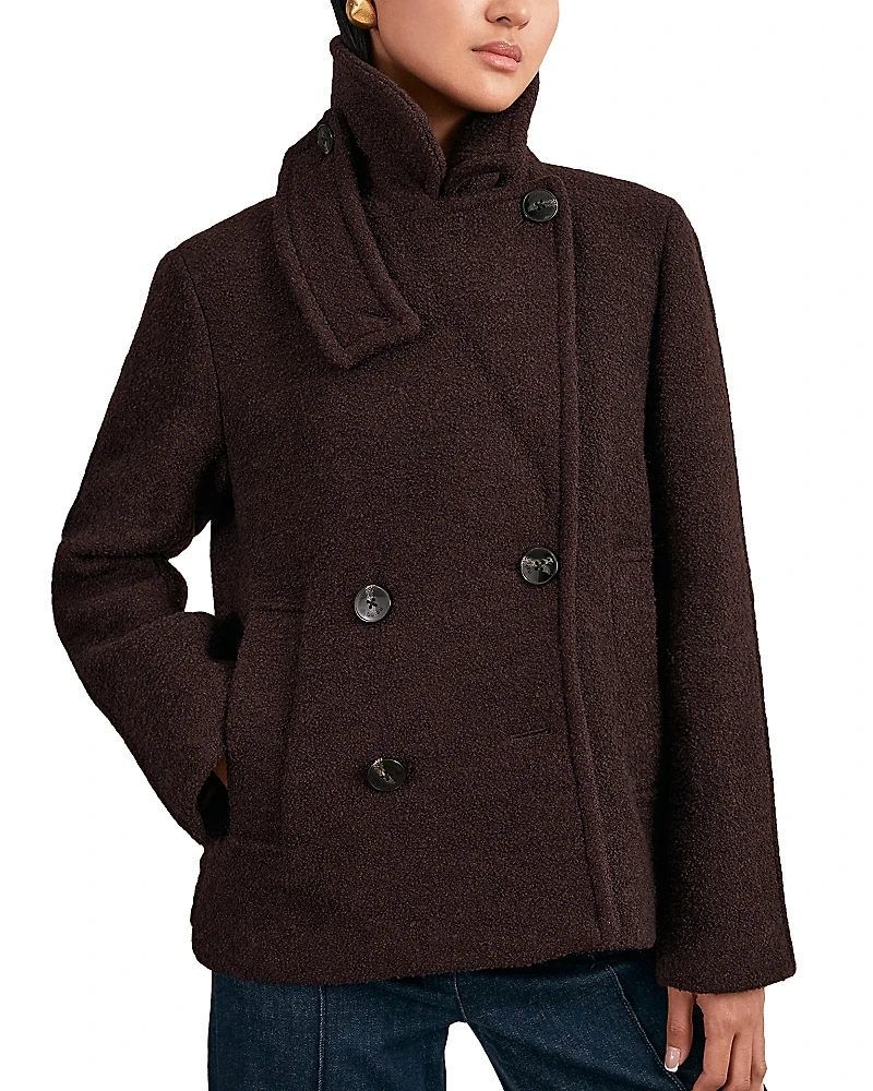 Reiss Addie Short Wool Coat