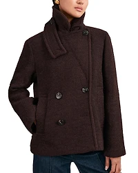 Reiss Addie Short Wool Coat