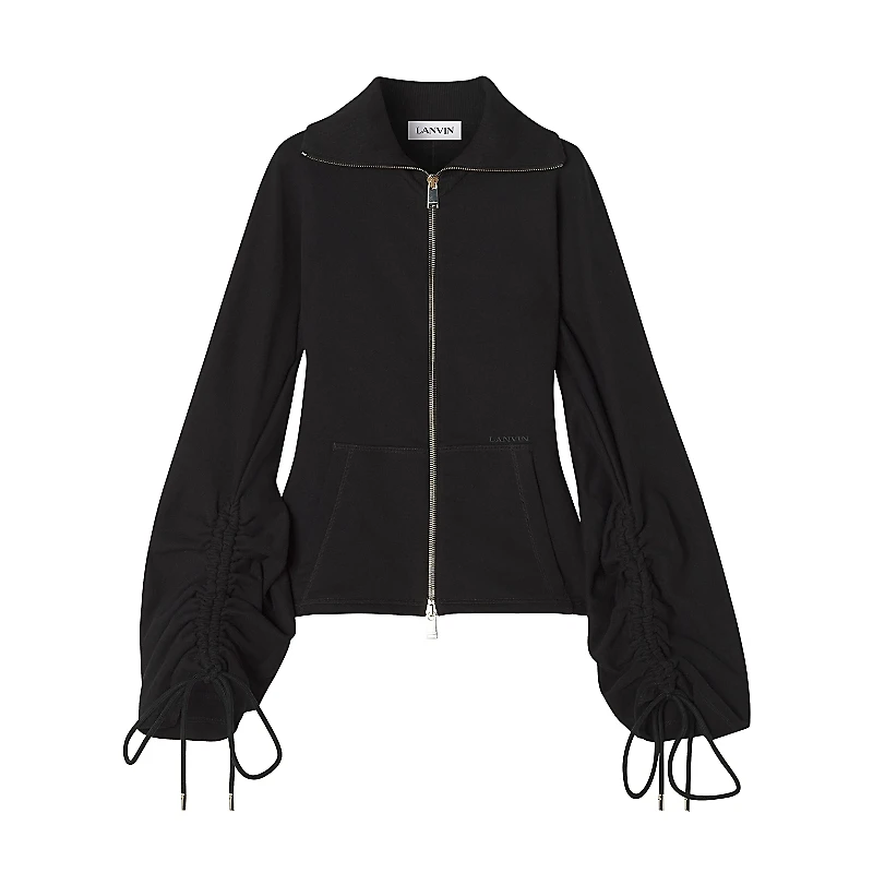 Lanvin Cotton Fleece Adn Cashmere Jacket