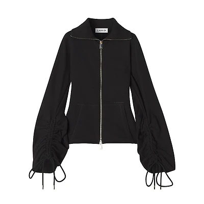 Lanvin Cotton Fleece Adn Cashmere Jacket