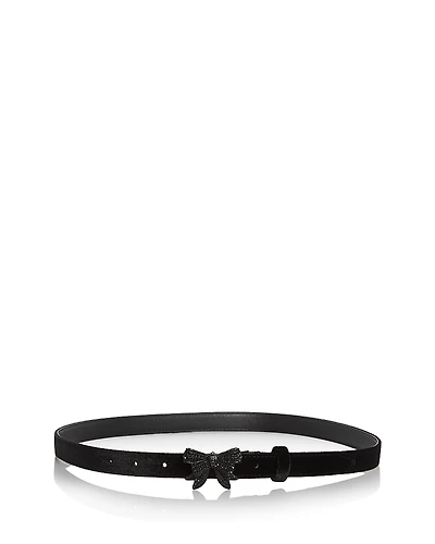 Kurt Geiger London Women's Bow Velvet Belt