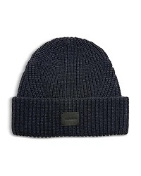 Allsaints Traveling Ribbed Beanie Hat