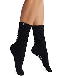 High Heel Jungle Scrunch Premium Grip Crew Socks